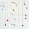 No. 139 glass stone bracelets earrings and necklaces