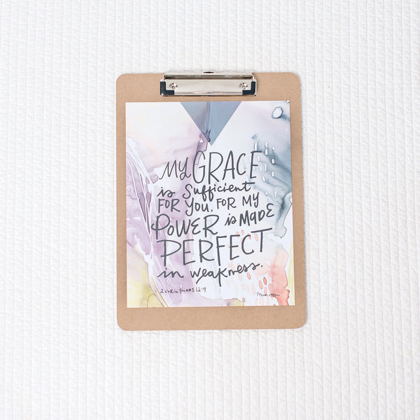 2 Corinthians 12:9 Print on Clipboard