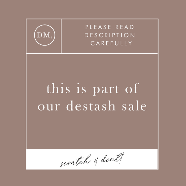 DESTASH! CARRIED · ISAIAH 40:11  | FINAL SALE